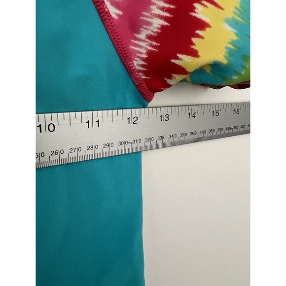 Hanna Andersson Swim Shirt  Girls Size 120 (6-7) Blue Short Sleeve Rash Guard - Picture 9 of 12